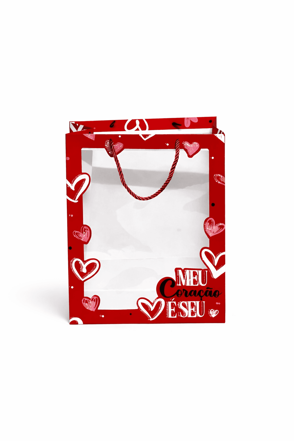 Paper Bag with Transparent Window